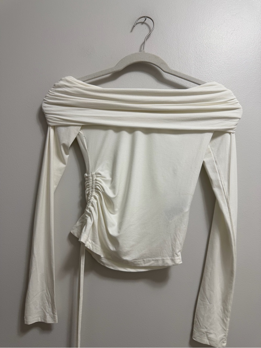 Edikted  Foldover Off the Shoulder Knit Top - Picture 6 of 7
